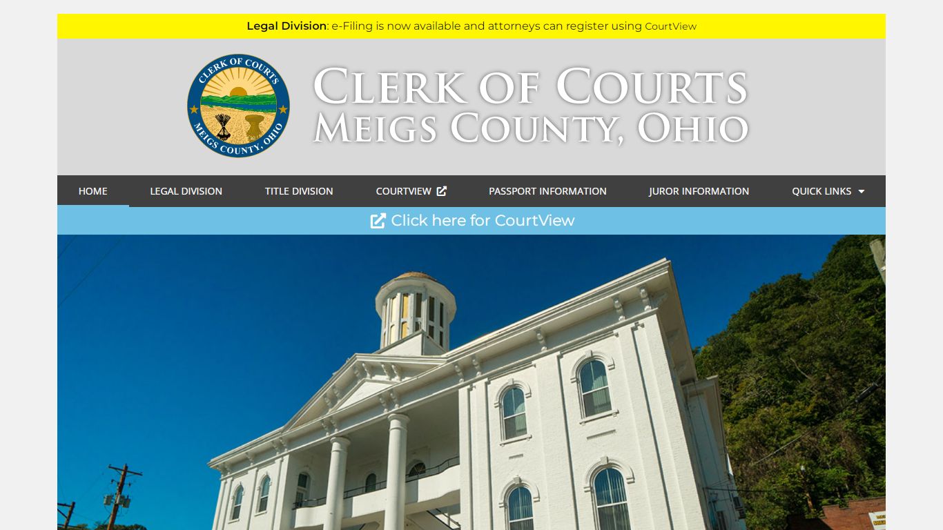 Meigs County Clerk of Courts – Meigs County, Ohio